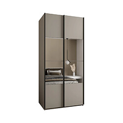 Abiks Meble Armoire à portes battantes Lux 4 245,5/100/64 2 portes