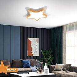 Stoex Plafonnier Intérieur Lampe De Plafond Pentagramme Luminaire Plafonnier Led Plafonnier Moderne Pour Chambres À Coucher,Salons Couloirs 6000K