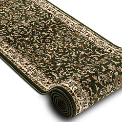 RUGSX Tapis de couloir HEAT-SET ROYAL ADR 1745 vert 100 cm 100x460 cm