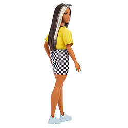 Avis Mattel Barbie Fashionistas Poupée Mannequin n°179 aux Cheveux Longs Méchés Multicolore