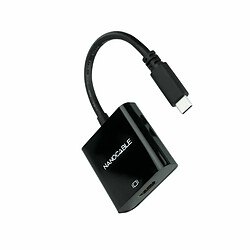 Adaptateur USB C vers HDMI NANOCABLE 10.16.4102-BK Noir 4K Ultra HD