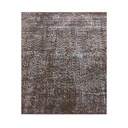 Vidal Tapis de laine 193x112 brun Ultra Vintage pas cher