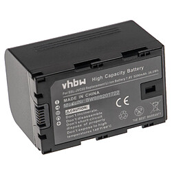 vhbw Batterie compatible avec JVC GY-HM200, GY-HM200E, GY-HM200ESB, GY-HM600 caméra vidéo caméscope (5200mAh, 7,4V, Li-ion)