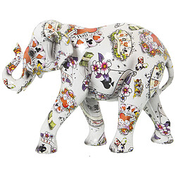 Avis Figurine Décorative Alexandra House Living Multicouleur Plastique Eléphant 11 x 18 x 24 cm