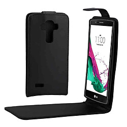 Wewoo Housse Étui pour LG G4 / H815 en cuir de bouton magnétique de bascule verticale