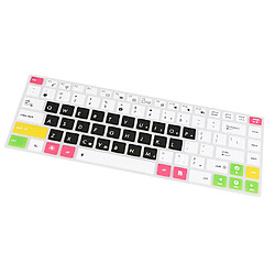 Protecteur de peau en silicone de couverture de clavier pour ordinateur portable Asus u80 Slim 2