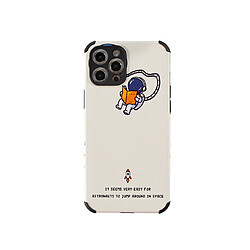 C05 Couverture arrière Housse de téléphone portable Protection du téléphone Soft Shell Dessin animé Astronaute Livre de lecture Couvercle de protection contre l'automne pour iPhone 12mini Case