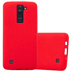 Cadorabo Coque LG K8 2016 Etui en Rouge