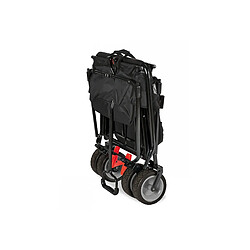 Wagon pliant Pinolino Paxi Dlx Comfort avec frein Noir