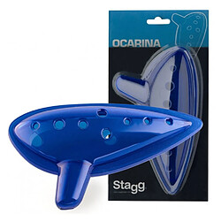 Ocarina plastique Stagg bleu