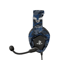 Trust Casque Gaming pour PlayStation 4 / 5 Filaire Forze avec Microphone Repliable Bleu