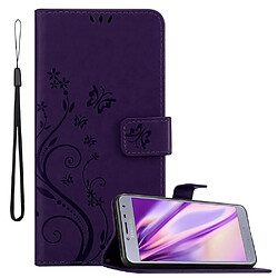 Cadorabo Coque Samsung Galaxy J4 2018 Etui en Mauve