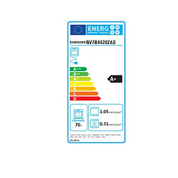 Four intégrable multifonction 76l 60cm à pyrolyse inox - NV7B4420ZAS - SAMSUNG