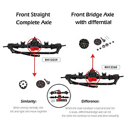 Avis Pièces de kit d'arbre d'essieu de voiture rc 4 roues