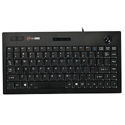 Wewoo Clavier QWERTY pour Windows MC-9712 filaire d'ordinateur multimédia 88 touches avec Trackball