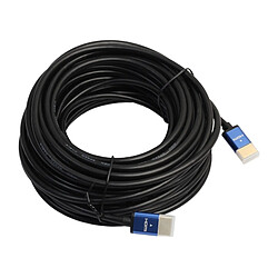 Wewoo Câble 15 m HDMI 1.4 Version 1080P En Alliage d'Aluminium Shell Ligne Tête HDMI Mâle à HDMI Audio Vidéo Connecteur Adaptateur