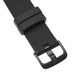 vhbw bracelet compatible avec Garmin Vivomove 3 montre connectée - 12,1 + 9,2 cm silicone noir