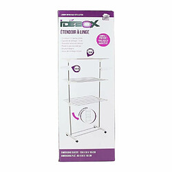 Je Cherche Une Idee Etendoir à linge vertical 3 niveaux + portes-cintres.