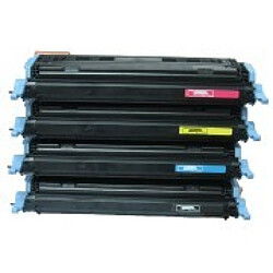 FG Encre Cartouche de Toner Compatible pour HP EP707BK + EP707C + EP707M + EP707Y Lot de 4