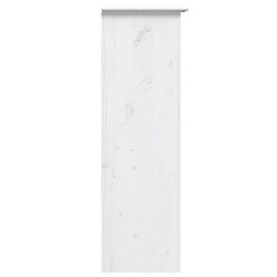 Acheter vidaXL Armoire avec portes vitrées BODO blanc bois de pin massif