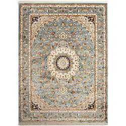 Hadorn Tapis 400x300 Bleu Jador