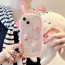 Avis GUPBOO Étui pour iPhone11ProMax Candy Ice Cream Bunny Girl Coque de téléphone transparente souple