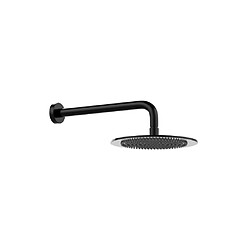 Vente-Unique Ensemble de douche encastrable avec mitigeur thermostatique - Noir mat - TIMAVO pas cher