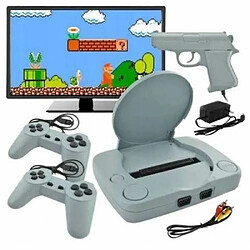 Acheter Console rétro Riff RF-2GUN avec 22 jeux 8 bits intégrés, 2 joysticks + Game Gun