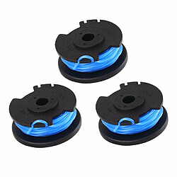 Ligne de coupe-bordures pour Ryobi One + AC14RL3A .065 Ligne et bobine pour Ryobi 18 24 - BLEU