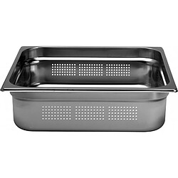 Bac gastro inox GN2/3 PR.100MM Perforé - L2G - 354