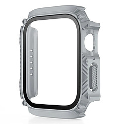 Coque en TPU anti-chute, étanche pour votre Apple Watch Series 7/8 45mm - gris clair