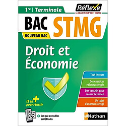 Droit et économie, bac STMG 1re, terminale : nouveau bac - Occasion