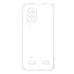 Avizar Coque Ulefone Armor 12 5G Silicone Gel Flexible Fine et Légère Transparent