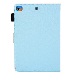 Etui en PU avec stockage de cartes bleu clair pour votre Apple iPad Mini 9.7 (2019)/4/3/2/1