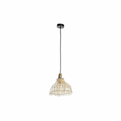 Suspension DKD Home Decor Marron Rotin (30 x 30 x 26 cm)