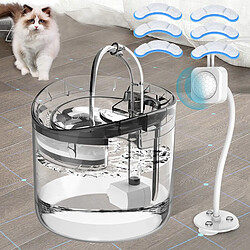 Acheter Fontaine à Boire Automatique Pour Animaux De Compagnie 1.8L Avec Kits De Robinet Seulement 6pcs Filtres