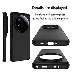 Avis Htdmobiles Coque pour Xiaomi 13 Ultra 5G - housse etui silicone gel fine + film ecran - NOIR