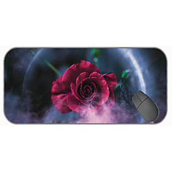 Universal (750x300x3) grand tampon de souris de jeu avec couture de bord, charme de pad de souris rose nature 