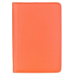 Wewoo Housse Étui Orange pour Samsung Galaxy Tab S2 8.0 Litchi Texture 360 degrés rotation en cuir avec support multi-fonctionnel