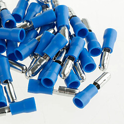 100pcs Connecteurs Rapides de Terminal de Sertissage Entièrement Isolés de Fil Câblage Pique 8x6x3cm