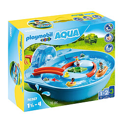 Playmobil® Playmobil Coffret Parc Aquatique avec Figurines et Accessoires Multicolore pas cher