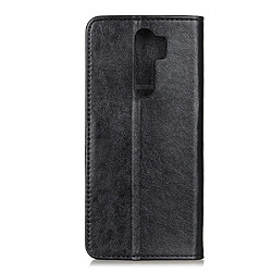 Avis Wewoo Housse Coque Pour OPPO A9 2020 Étui en cuir magnétique avec texture rétro magnifique et Crazy Horse support et fentes cartes Noir