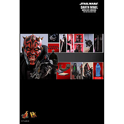 Hot Toys DX17 - Star Wars 1 : The Phantom Menace - Darth Maul With Sith Speeder Deluxe Version