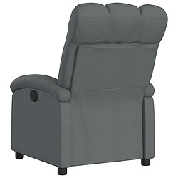 Acheter vidaXL Fauteuil inclinable électrique Gris foncé Tissu