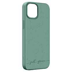 BIGBEN Coque iPhone 14 Natura Night Green - Eco-conçue Just Green