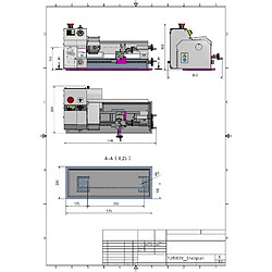 Tour d'établi Vario 140x300 OptiTurn TU1503V