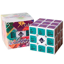 Avis Universal Chimie 3 × 3 × 3 Magic Cube Puzzle Jouet pour la formation du cerveau White Magic Cube