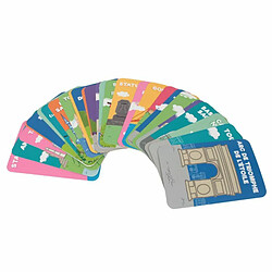 Avis Paris Prix Jeu de Cartes Educatives Monuments 12cm Multicolore