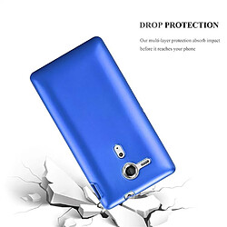 Acheter Cadorabo Coque Sony Xperia SP Etui en Bleu