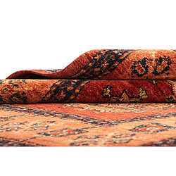 Avis Vidal Tapis de laine 161x108 orange Kashkuli